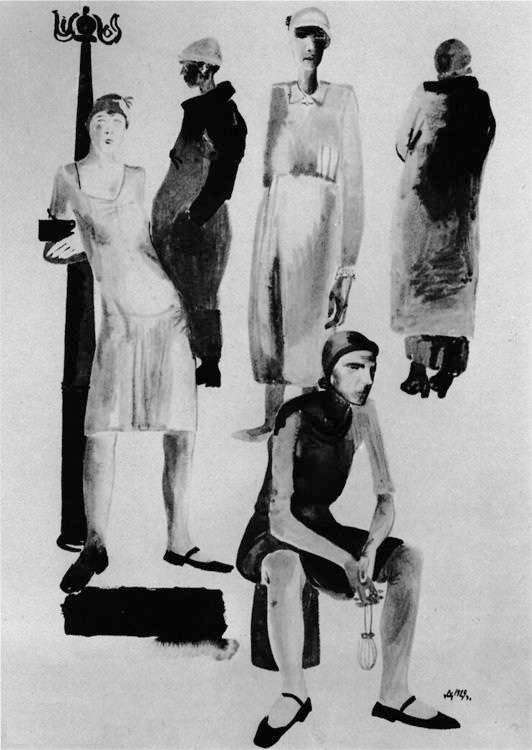 А.Дейнека. Современная женщина (1929)